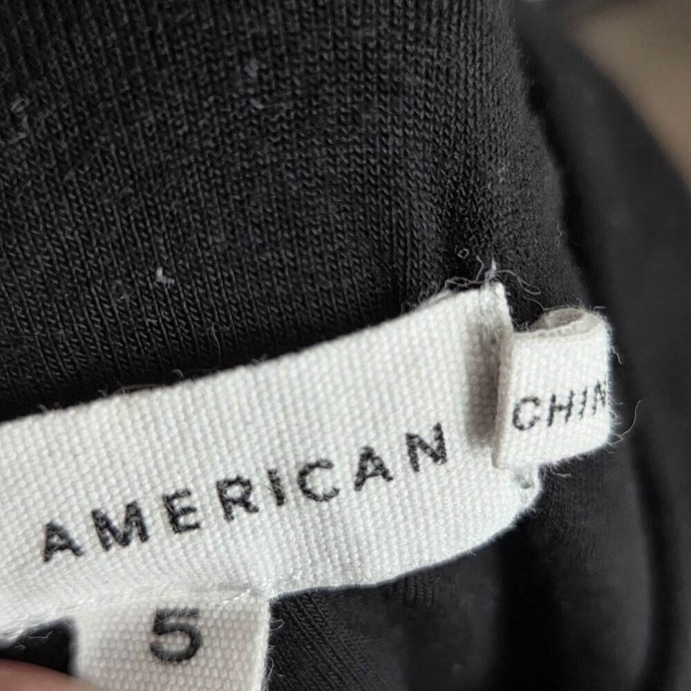 Good American Women's Weightless Mock Neck Bodysuit Sleeveless Black Size 5 / 2X - Picture 7 of 9